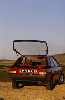 Renault Fuego (1980) - GTS-Version mit offener Heckklappe