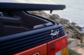 Renault Fuego (1980) - Schliessmechanismus der Heckklappe beim GTS