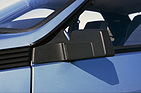 Renault Fuego (1980) - aerodynamische und umklappbare Rückspiegel beim GTL