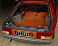 Renault Fuego (1980) - umgelegte Rücksitze beim GTS