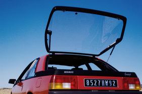 Renault Fuego (1980) - weit öffnende Heckklappe der GTS-Version