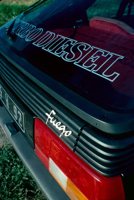 Renault Fuego (1982) - Aufschrift der Turbo-Diesel-Version