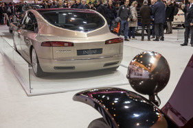 Renault Initiale (1995) - gewann den Car Design Award 1996 beim Louis Vuitton Concours in Paris 1996 - Rétromobile Paris 2017
