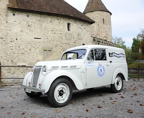Image: Renault Juvaquatre - rare van version from the fifties
