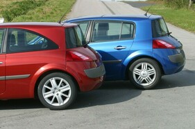 Renault Mégane (2002) - Das Heck war sehr charakteristisch geformt