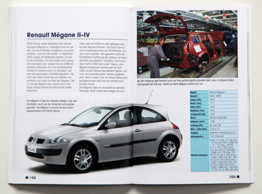 Renault Mégane - Buch "Renault Typenkompass"
