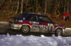 Renault R11 - Der Renault R11 von Andrié und Oreille am Rallye Monte Carlo 1988