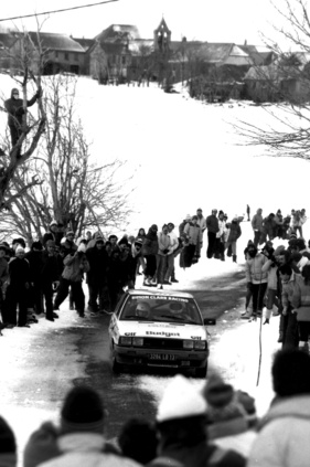 Renault R11 - Renault am Rallye Monte Carlo 1985