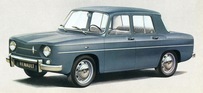 Renault R8 (1962) - Werbeillustration