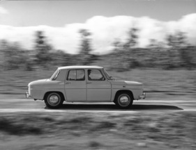 Renault R8 (1962) - das Design kann einen Praxisbezug nicht verleugnen