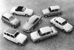 Renault R8 (1963) - als Teil der Renault-Palette von 1963