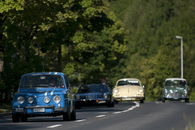 Renault R8 Gordini (1969) - am Start beim GP Suisse 2012 in der Kategorie Sport- und Tourenwagen 1963 - 1971