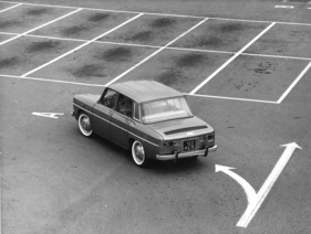 Renault R8 Major (1964) - der R8 war keine Abweichung von der Normalroute