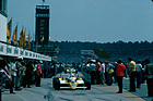 Renault RS10 (1979) - Arnoux vor Jabouille an der Box beim GP Deutschland in Hockenheim