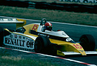 Renault RS10 (1979) - Die Seitenschürzen sind deutlich zu sehen (GP Deutschland in Hockenheim)