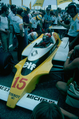 Renault RS10 (1979) - Geschäftiges Treiben vor dem Start zum GP von Deutschland in Hockenheim