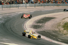 Renault RS10 (1979) - Jean-Pierre Jabouille vor Gilles Villeneuve beim GP Frankreich in Dijon