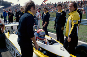 Renault RS10 (1979) - Konzentration vor dem Start zum GP Holland in Zandvoort