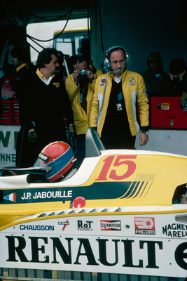 Renault RS10 (1979) - Nr. 15 an der Box