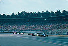 Renault RS10 (1979) - Pironi (Tyrrell), Arnoux (Renault), Villeneuve (Ferrari), Tambay (McLaren), Laffite (Ligier) und Watson (McLaren)