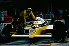 Renault RS10 (1979) - René Arnoux in der Box