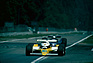 Renault RS10 (1979) - René Arnoux vor Didier Pironi im Tyrrell bei der Einfahrt ins Motodrom in Hockenheim (GP Deutschland) (© Renault, 1979) Renault RS10 (1979) - René Arnoux vor Didier Pironi im Tyrrell bei der Einfahrt ins Motodrom in Hockenheim (GP Deutschland) (© Renault, 1979)