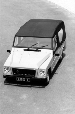 Renault Rodéo 4 (1977) - weiterhin mit dem 845 cm3 grossen Vierzylinder des R4