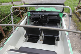 Renault Rodéo 4 (1980) - die Vordersitze sind bequem, hinten sitzt man rudimentärer