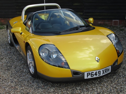 Bild: Renault Spider (1997) - als Lot 503 an der Silverstone Auctoin am 25./26. Juli 2015
