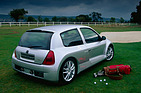 Renault Sport Clio V6 24V (1998) - Prototyp - mitnehmen kann man den Golfsack allerdings nicht, wenn ein Beifahrer drin sitzt