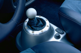 Renault Sport Clio V6 24V (1998) - noch keine Gang-Grafik auf dem Schalthebel des Prototypen