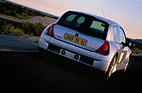 Renault Sport Clio V6 24V (2000) - eindrucksvoller Hintern der Serienversion