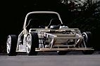Bild: Renault Sport Spider (1995) - Blick auf das Fahrgestell.