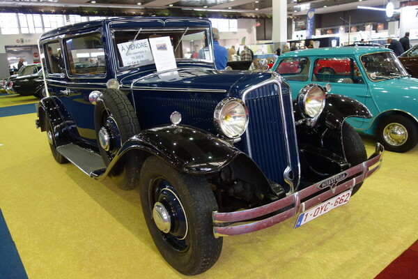 Renault Vivastella (1932) – Oberklasse-Limousine mit Sechszylinder – Interclassics Classic Car Show Brüssel 2023