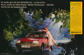 Renautl 5 (1985) - Werbung für den "Kleinen Freund"