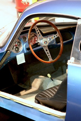 René Bonnet Djet (1962) - Blick ins Interieur des Le-Mans-Teilnehmers (Rétromobile 2013)