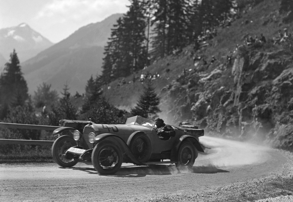 Bild Rennen am Jochpass in der Zwischenkriegszeit
