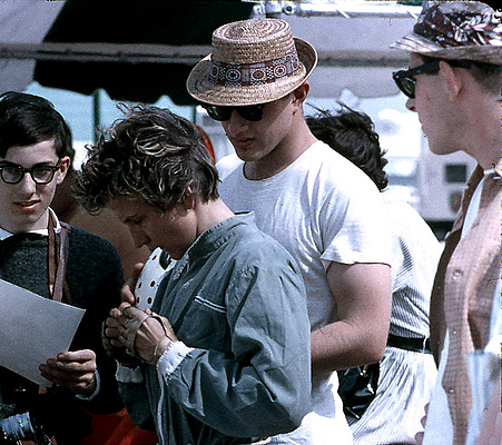 Rennfahrerin Denise McCluggage beim 12 Stunden Rennen von Sebring 1961
