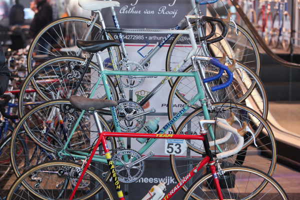 Rennfahrräder, u.a. von Bianchi - Bremen Classic Motorshow 2020