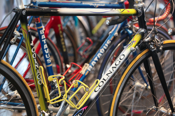 Bild Rennfahrräder, u.a. von Colnago - Bremen Classic Motorshow 2020