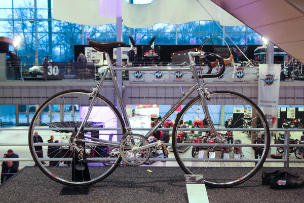 Rennrad Cesare M, eine Eigenmarke der Firma Brügelmann, aus dem JAhr 1983 - Bremen Classic Motorshow 2019