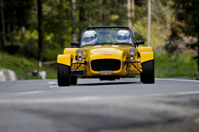 Renntaxi Lotus am Bergrennen Arosa ClassicCar 2011