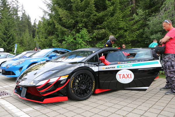 Race cab at the Lenzerheide Motor Classics 2019