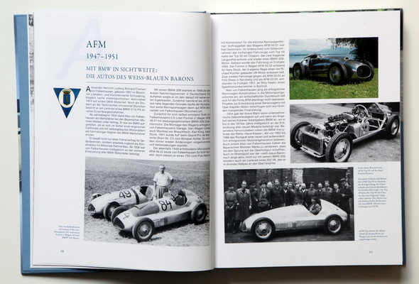 Bild Rennwagenmarke AFM - Buch "Vergessene Autos - Erloschene deutsche Marken"