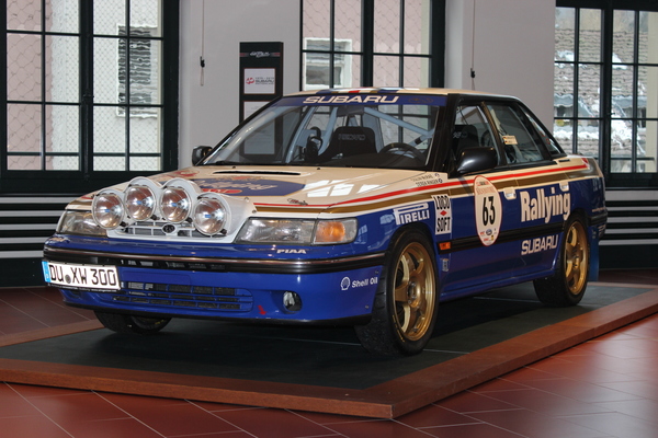 Replica des 1992er-Impreza RS Gruppe A von Colin McRae - Sonderschau "40 Jahre Subaru in der Schweiz"
