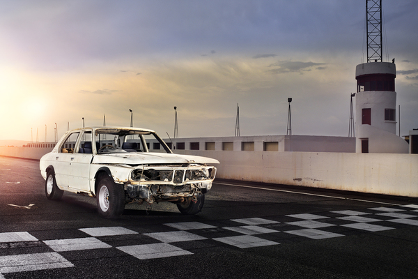Bild: Restauration eines BMW 530 MLE (1976) - So sah der BMW 530 MLE vor der Restauration aus
