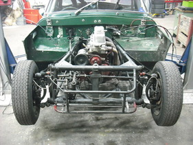 Restaurierung des TVR Grantura Mk IIA (1960) - 2009 - Auf den Ersten Blick scheint alles da zu sein