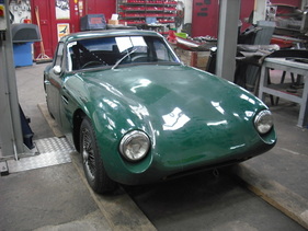 Restaurierung des TVR Grantura Mk IIA (1960) - 2009 - Die Restaurierungsarbeiten beginnen