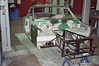 Restaurierung des TVR Grantura Mk IIA (1960) - 2011 - Die Karosserie wird versuchsweise aufgesetzt