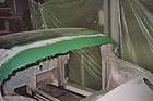 Restaurierung des TVR Grantura Mk IIA (1960) - 2012 - Anpassung an die Heckscheibe